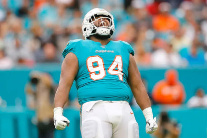 Christian Wilkins Signed Dolphins Miami Vice Jersey (PSA COA) 2019 1st Round Pck