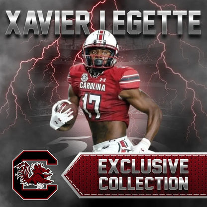 Xavier Legette Signed South Carolina Gamecocks Jersey (Beckett) Carolina Panther