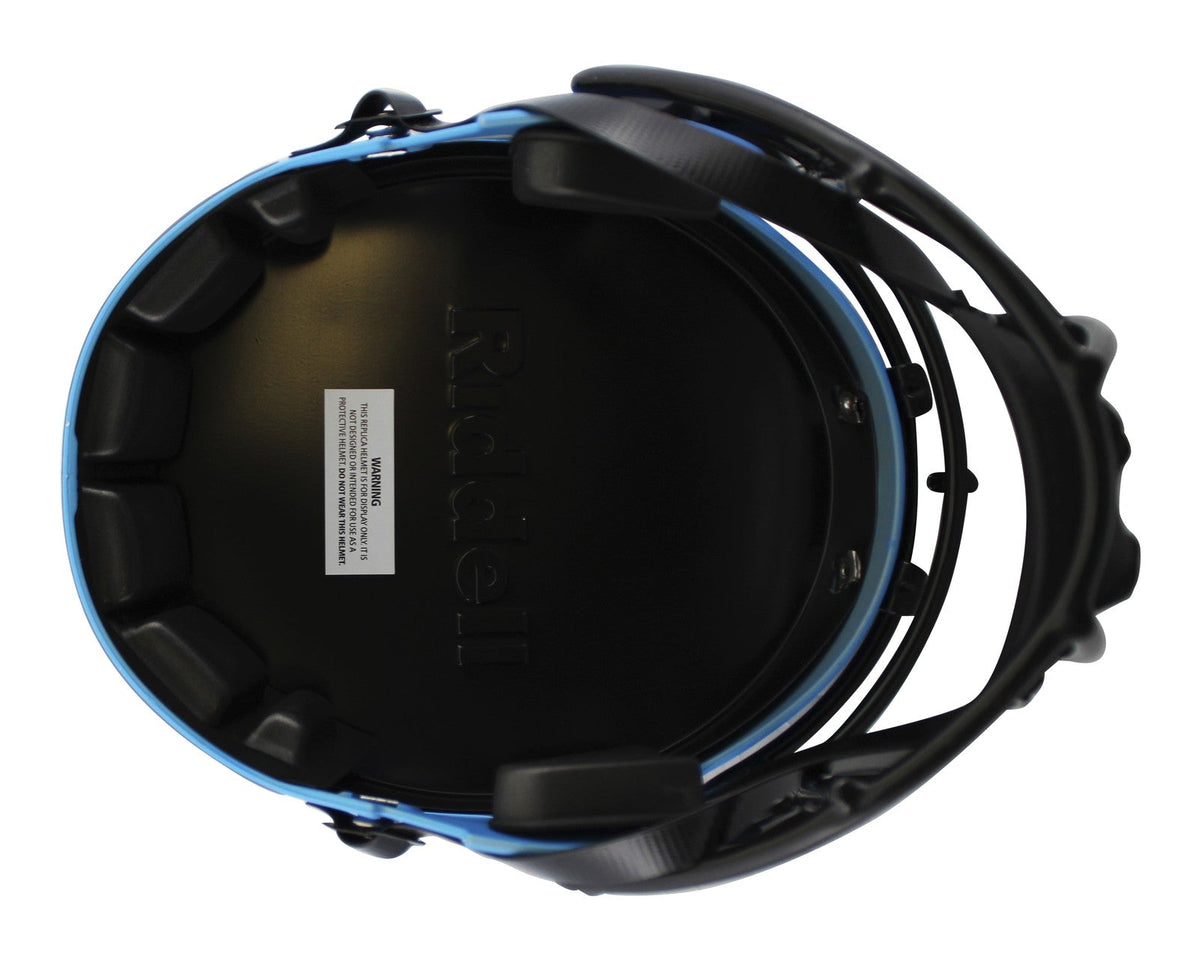 Lions Calvin Johnson Signed Rave Full Size Speed Rep Helmet W/ Case BAS Witness