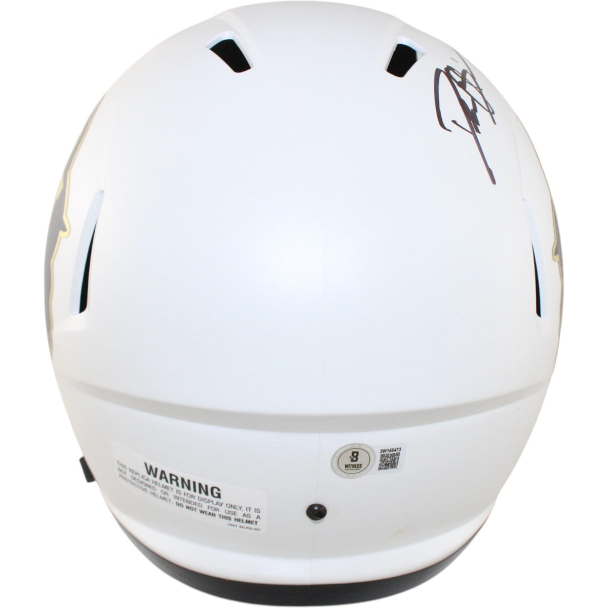 Deion Sanders Autographed Colorado Buffaloes F/S Helmet Beckett Witness 51741
