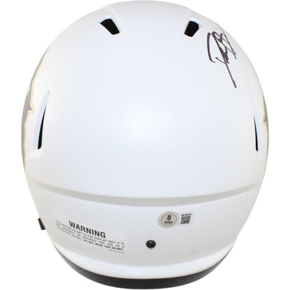Deion Sanders Autographed Colorado Buffaloes F/S Helmet Beckett Witness 51741