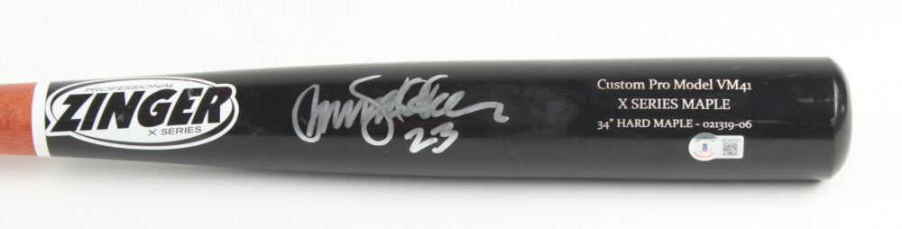 Ryne Sandberg Signed Zinger Pro Model Bat (Beckett COA) Cubs HOF 2nd Baseman