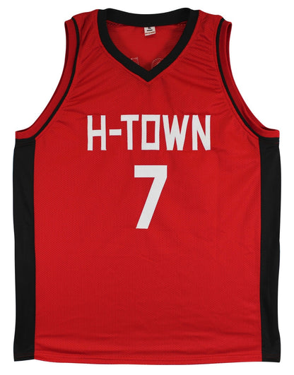 Kevin Durant Authentic Signed Red Pro Style Jersey Autographed BAS Witnessed