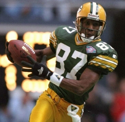 Super Bowl XXXI Packers Jersey Signed 5/ Freeman, Rison, Brooks, Levens & Chmura