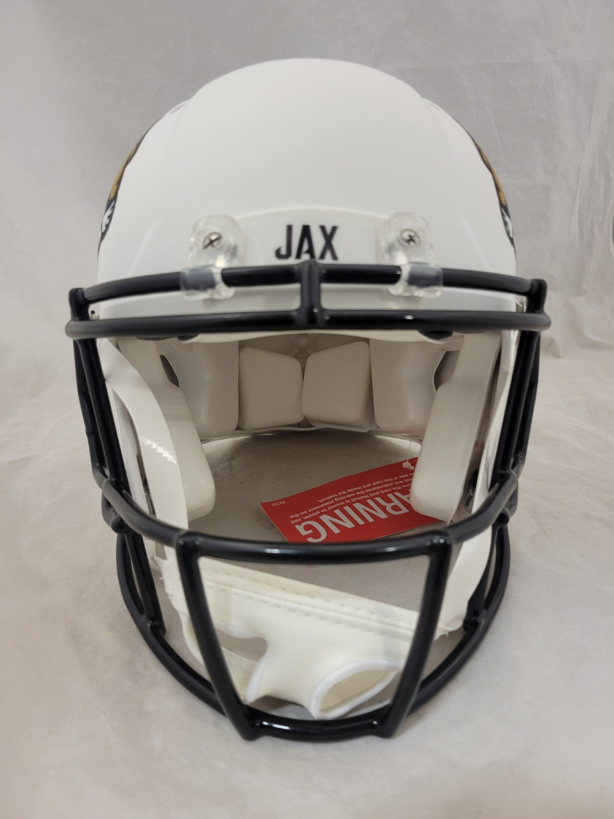 TRAVIS HUNTER SIGNED JACKSONVILLE JAGUARS ALT SPEED AUTHENTIC HELMET BECKETT QR