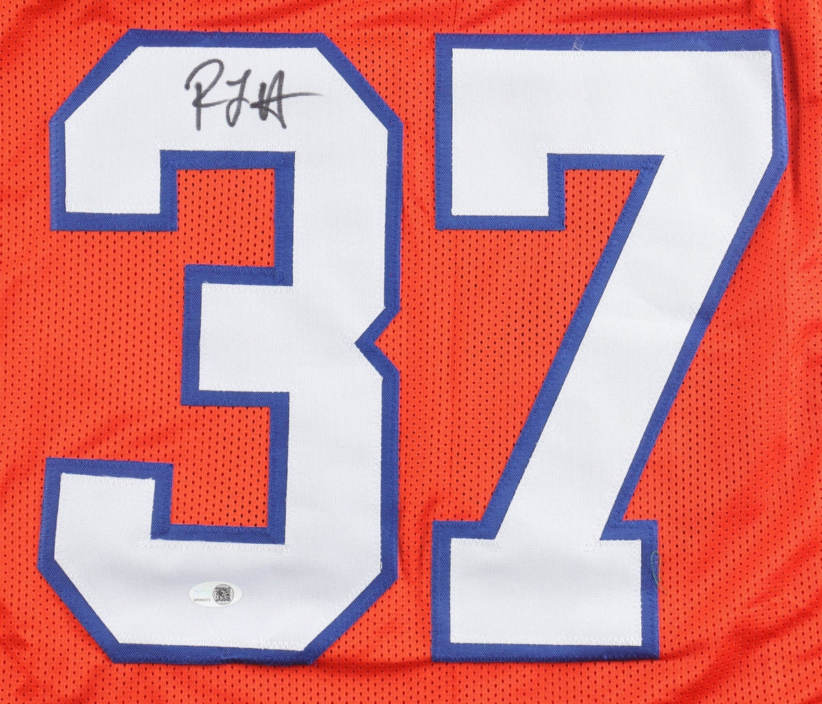 R J Harvey Signed Denver Broncos Jersey (JSA) Ex-UCF Running Back 2nd Round Pick