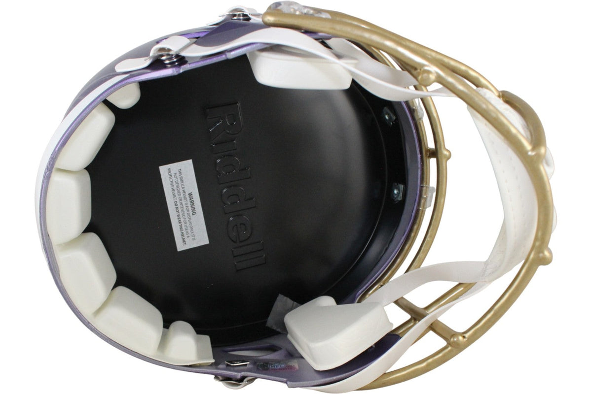 Derrick Henry Autographed/Signed Baltimore Ravens F/S Flash Helmet Beckett 52727