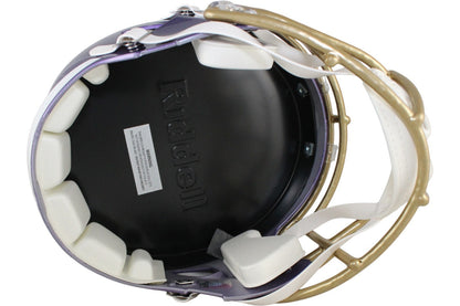 Derrick Henry Autographed/Signed Baltimore Ravens F/S Flash Helmet Beckett 52727