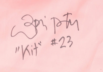 Lori Petty Signed "A League of Their Own" Rockford Peaches Jersey Inscribed Kit