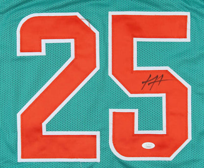 Xavien Howard Signed Miami Dolphins Color Rush Jersey (JSA COA) 4xPro Bowl D.B.