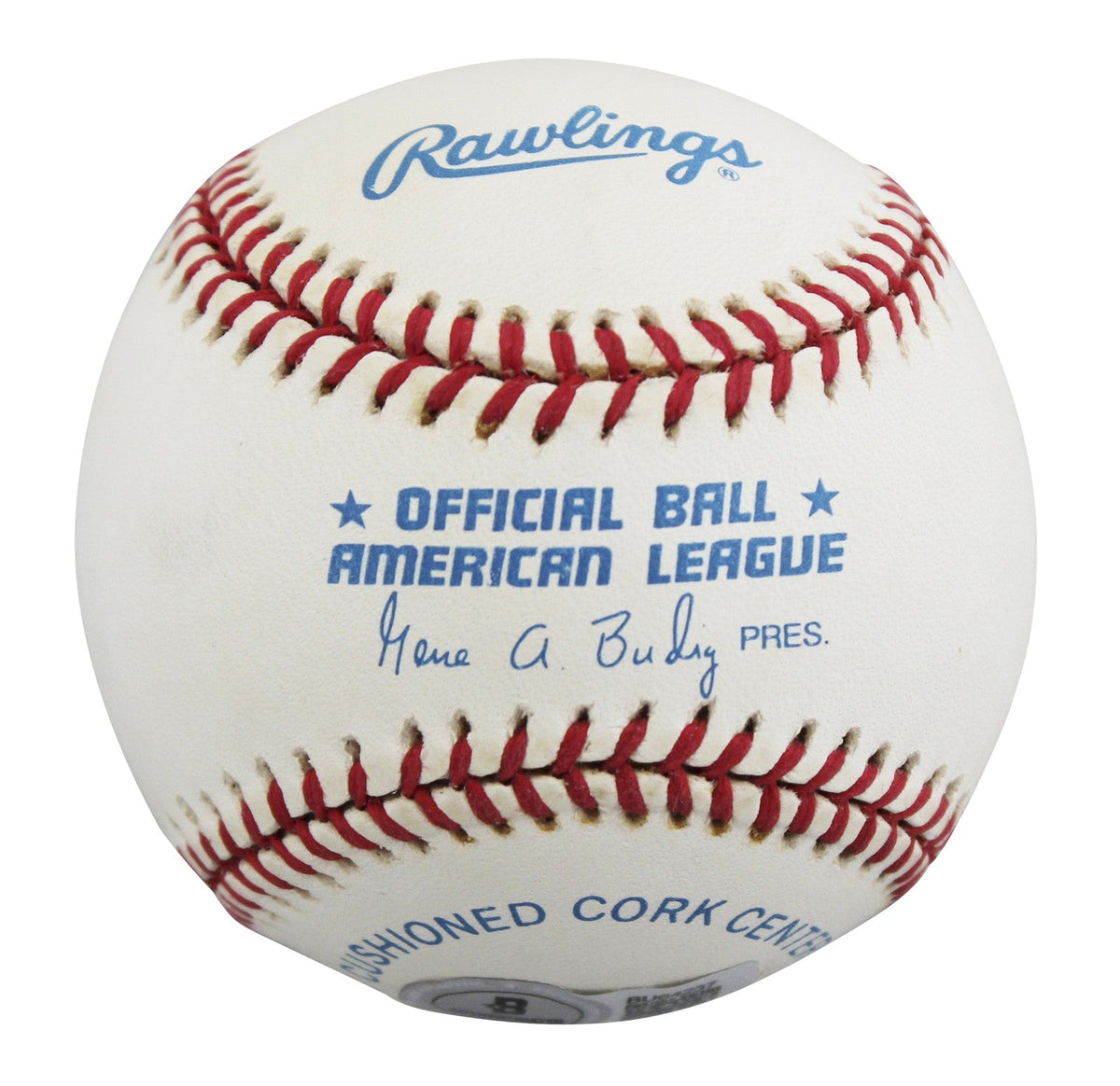 Royals George Brett Authentic Signed Gene Budig OAL Baseball BAS #BU64237
