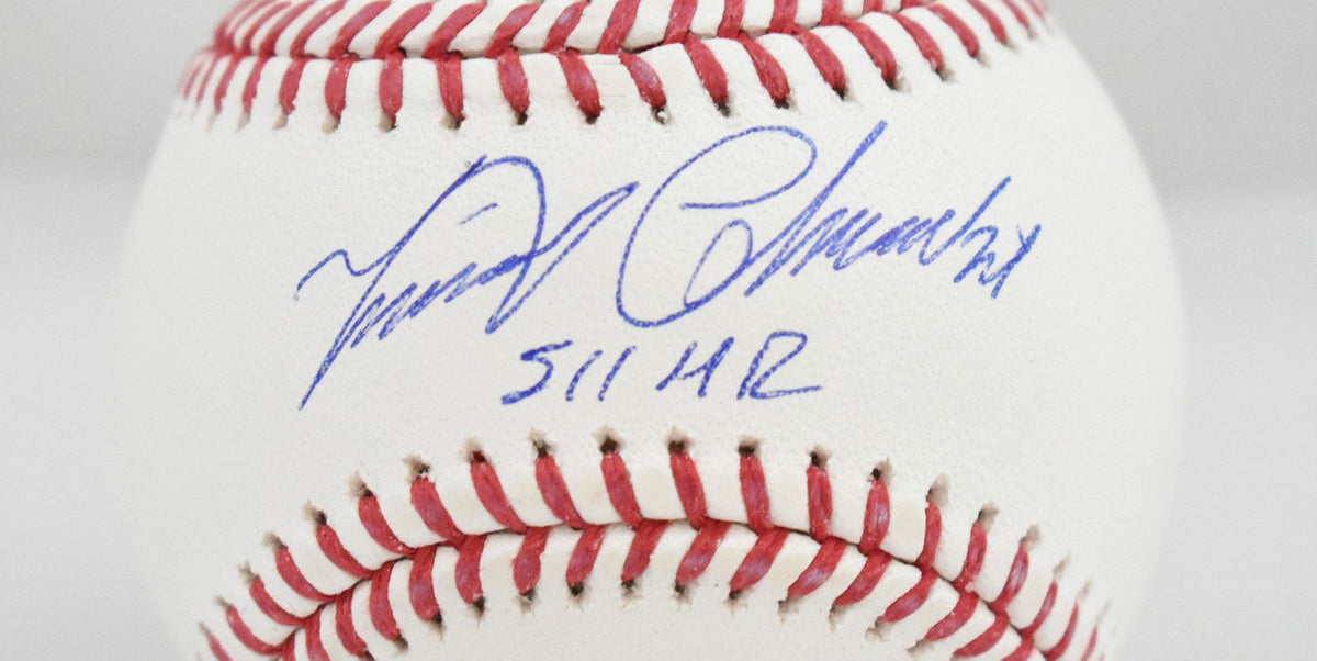 Miguel Cabrera Autographed Rawlings OML Baseball 511 HR's - Beckett W Holo *Blue
