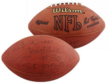 49ers Jerry Rice Authentic Signed Wilson Official Nfl Football BAS #BV01122