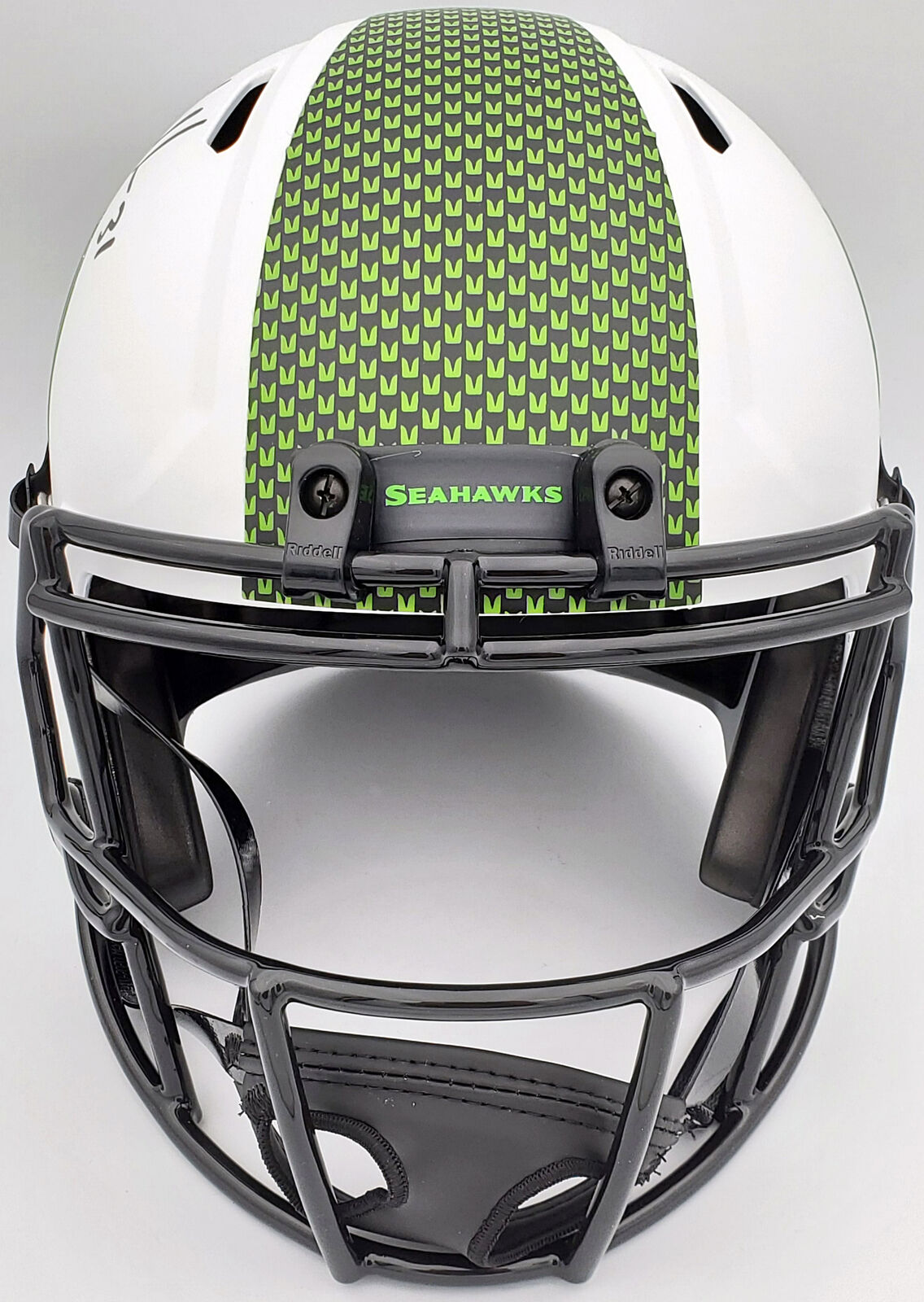 KAM CHANCELLOR AUTOGRAPHED SEAHAWKS LUNAR ECLIPSE FULL SIZE HELMET MCS 197178