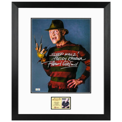 Robert Englund Autographed A Nightmare on Elm Street Sleep Killz 11x14 Photo