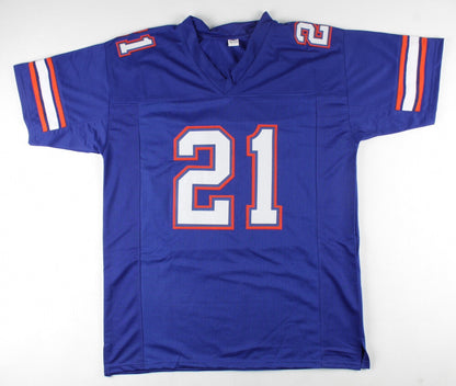 Fred Taylor Signed Florida Gators Jersey (Beckett QR) Jaguars RB (1998-2008)
