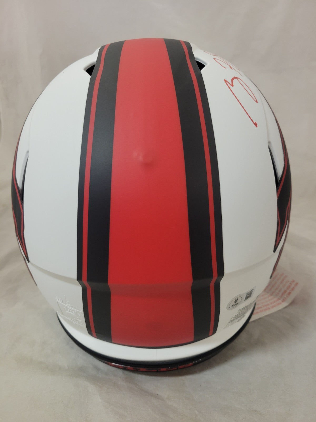 RYAN FITZPATRICK SIGNED BUFFALO BILLS LUNAR ECLIPSE AUTHENTIC HELMET BECKETT QR