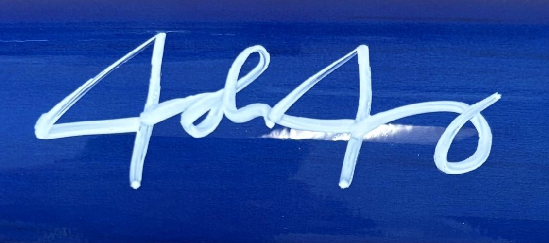Josh Jung Texas Rangers Signed Marucci Game Model Baseball Bat BAS