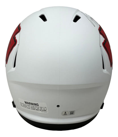 Tony Gonzalez Signed Chiefs FS Lunar Eclipse Replica Speed Helmet BAS w/ Case