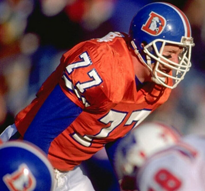 Karl Mecklenburg Signed Denver Broncos Jersey Inscribed "Orange Crush" (JSA COA)