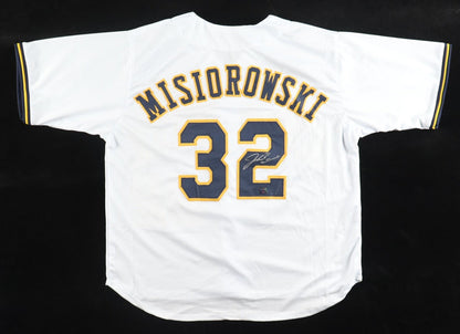 Jacob Misiorowski Signed Milwaukee Brewers Jersey (Prova) 2025 All Star Rookie