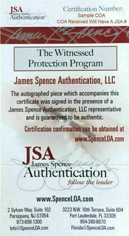 Derrick Brooks Signed Tampa Bay Buccaneers Red Road Jersey (JSA COA) Ex FSU LB