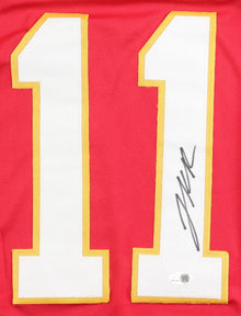 Jalen Royals Signed Kansas City Chiefs Pro Cut Jersey (JSA) Ex Utah State / W.R.