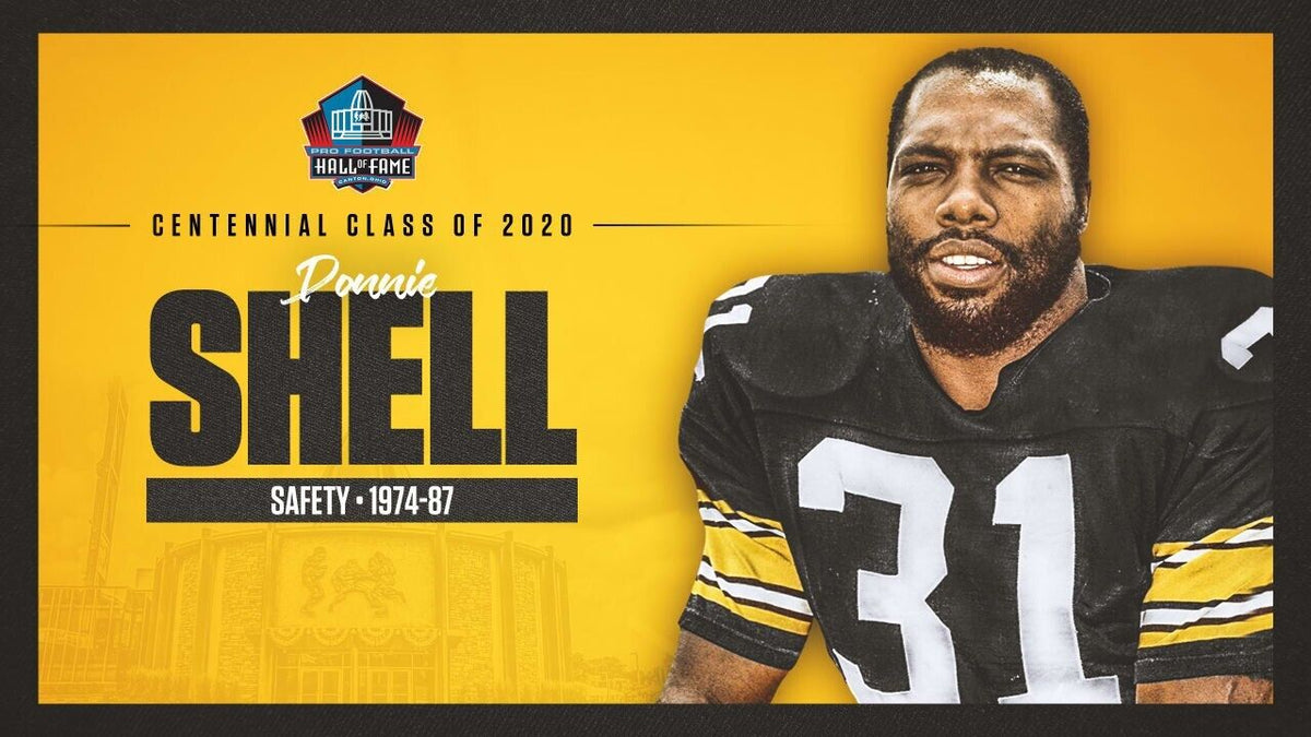 Donnie Shell Signed Pittsburgh Steelers Career Stat Jersey Inscbd "HOF 20" (JSA)