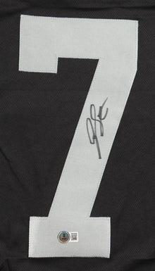 Geno Smith Signed Las Vegas Raiders Jersey (Beckett) 2022 Pro Bowl Quarterback