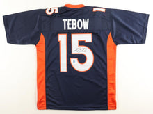 Tim Tebow Signed Denver Broncos Jersey (Player Hologram) 2xBCS National Champion