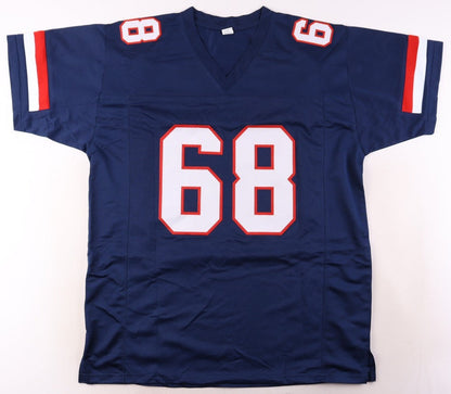 Tedy Bruschi Signed Arizona Wildcats Jersey (Beckett) 1996 Patriots 3rd Rnd Pick