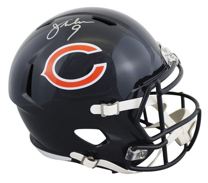 Bears Jim McMahon Signed Full Size Speed Rep Helmet W/ Case BAS Witnessed