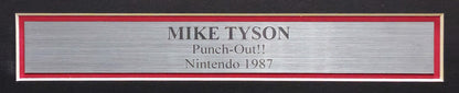 Mike Tyson Signed Framed 11x14 Nintendo Punch-Out!! Photo NES Controller Beckett