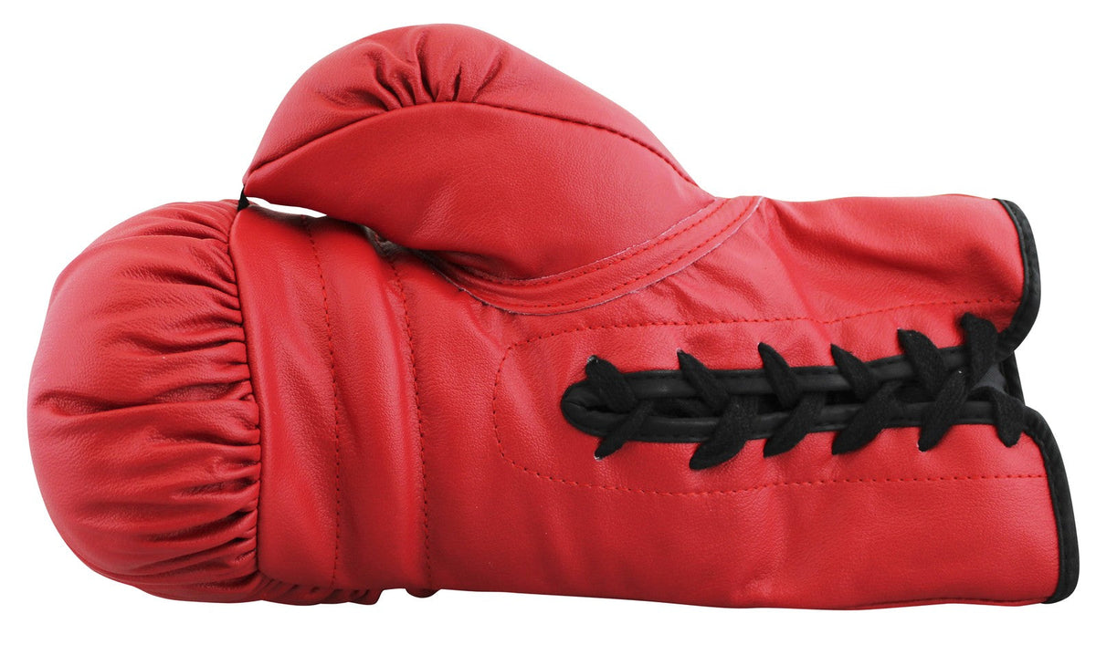 Muhammad Ali Authentic Signed Red Everlast Boxing Glove Autographed BAS #AE13634