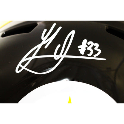 Jack Sawyer Autographed Pittsburgh Steelers F/S Helmet Beckett Witness 51625