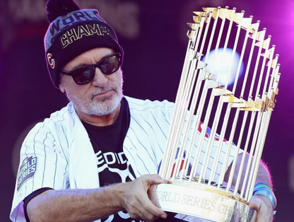 Joe Maddon Signed Chicago Cubs Jersey Inscribed "'16 WS Champs"(Beckett) Manager