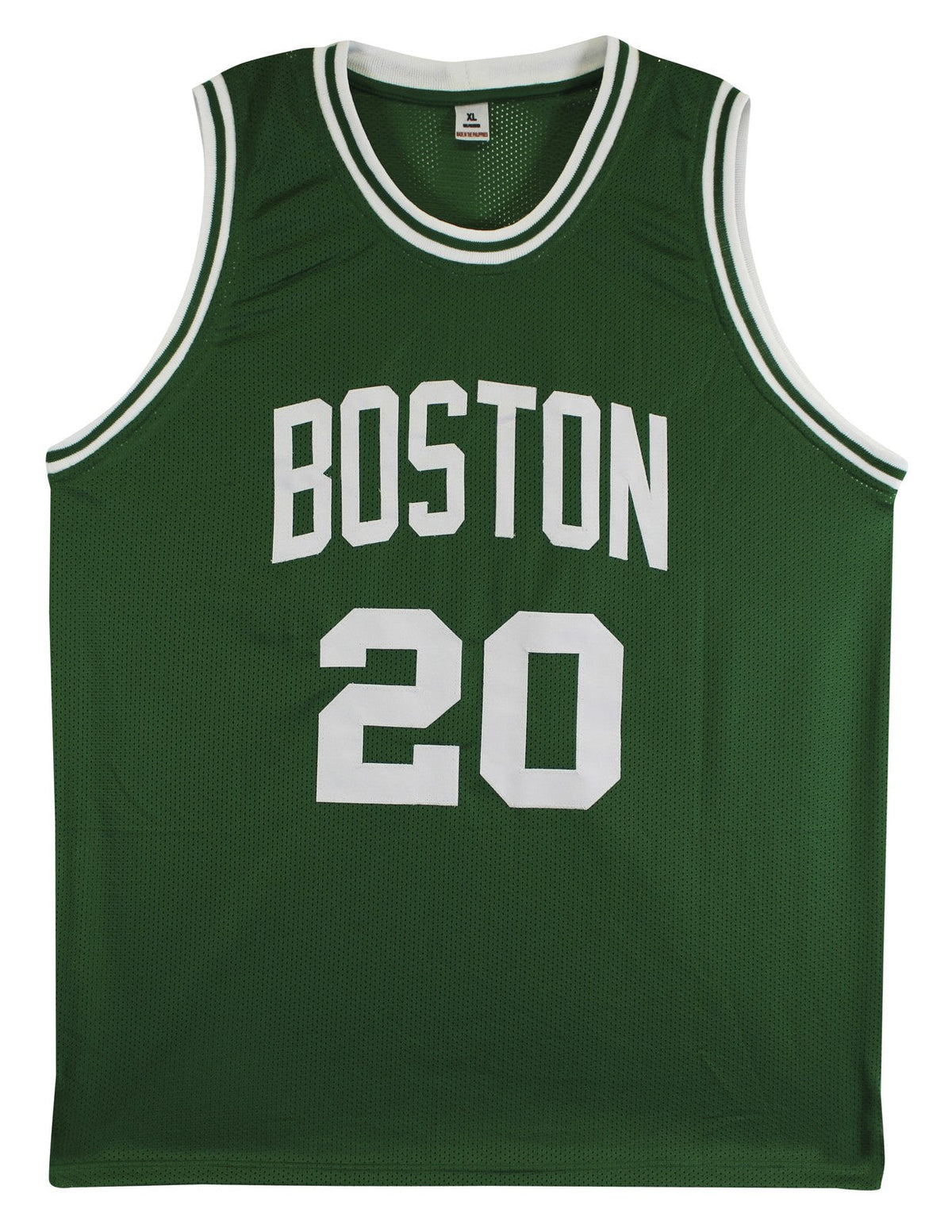 Ray Allen Authentic Signed Green Pro Style Jersey Autographed BAS Witnessed