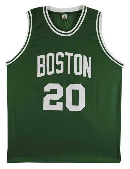 Ray Allen Authentic Signed Green Pro Style Jersey Autographed BAS Witnessed