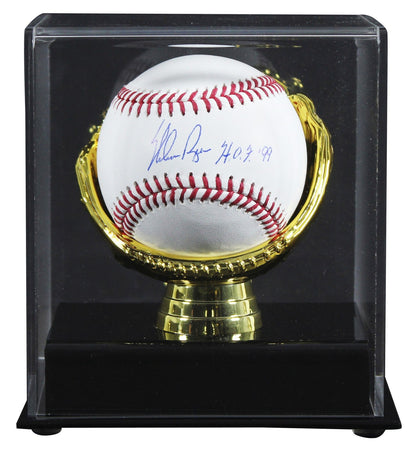 Rangers Nolan Ryan "HOF 99" Authentic Signed Manfred Oml Baseball W/ Case BAS