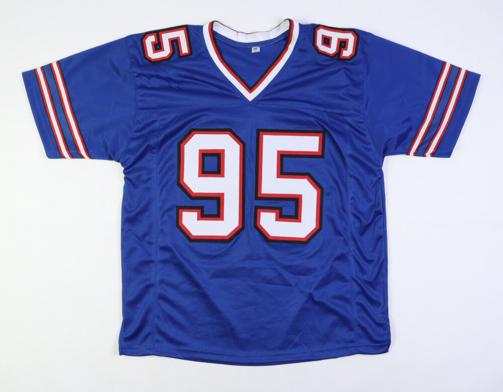 Kyle Williams Signed Bills Jersey (JSA) Buffalo 6xPro Bowl Defensive Tackle