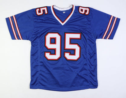Kyle Williams Signed Bills Jersey (JSA) Buffalo 6xPro Bowl Defensive Tackle