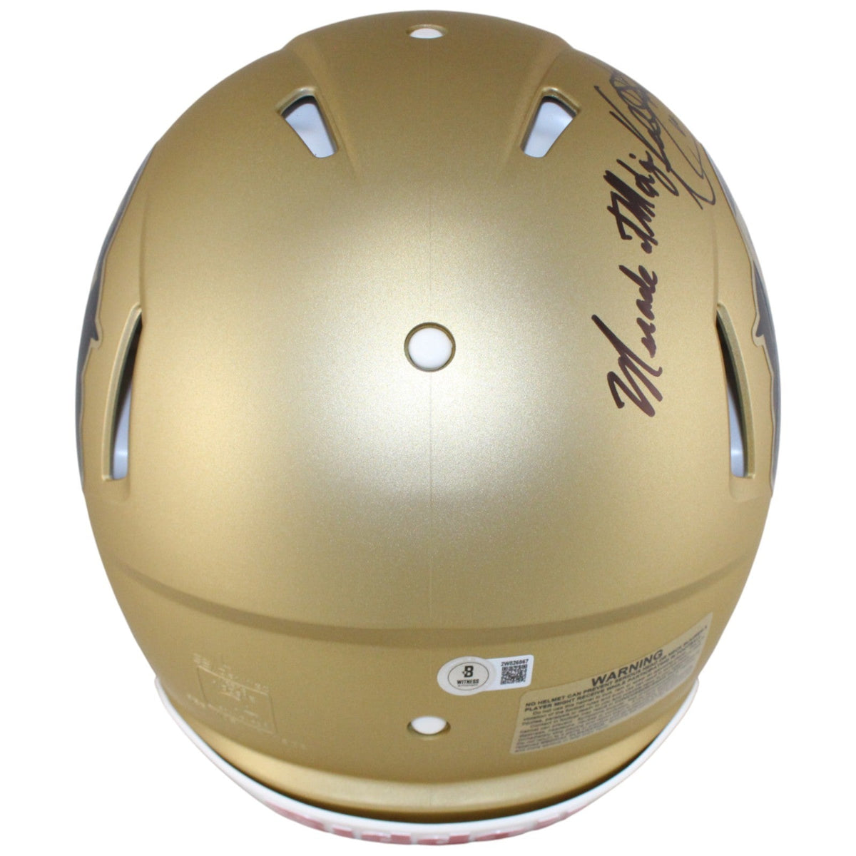 Kordell Stewart Signed Colorado Buffaloes Authentic Helmet 2 Insc Beckett 52773