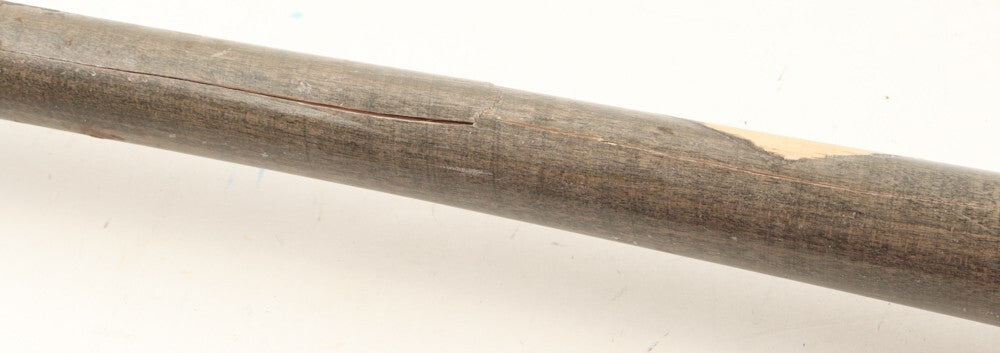 Junior Caminero Signed Game/Used Cracked Old Hickory Pro Bat (JSA COA)Tampa Rays