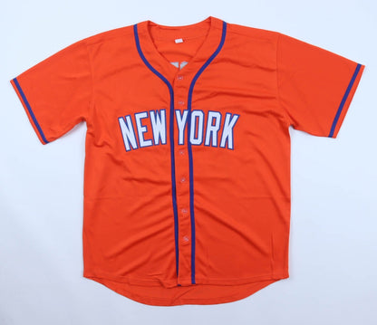 Juan Soto Signed New York Meta Red Throwback Jersey (Beckett) N.Y. Outfielder