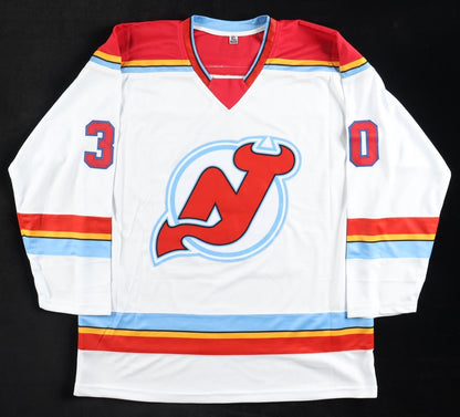 Martin Brodeur Signed New Jersey Devils Jersey (JSA) 3xStanley Cup Champ