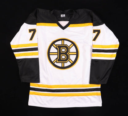 Ray Bourque Signed Boston Bruins White Jersey (JSA COA) 19xAll Star Defenseman