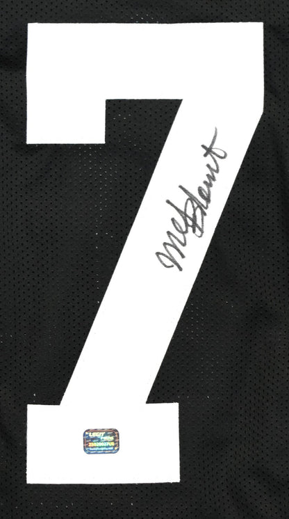 Mel Blount Autographed Black Pro Style Jersey - Prova *Black