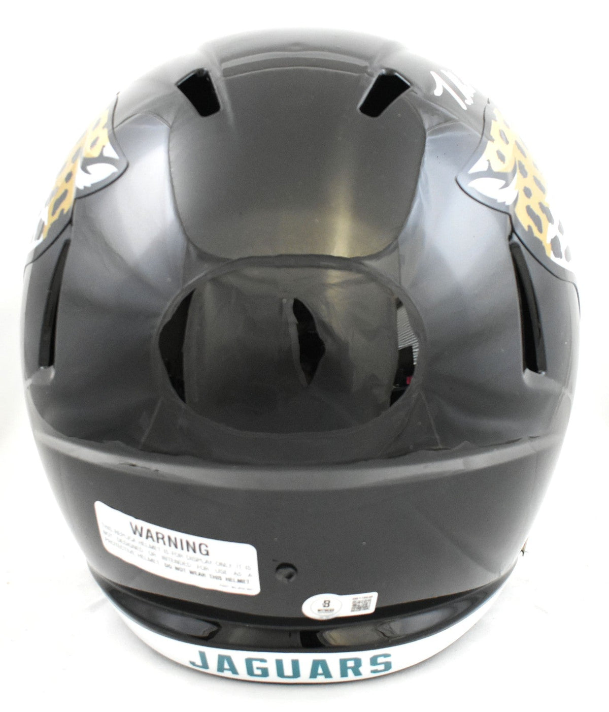 Travis Hunter Signed Jacksonville Jaguars F/S Speed Helmet - Beckett W Hologram