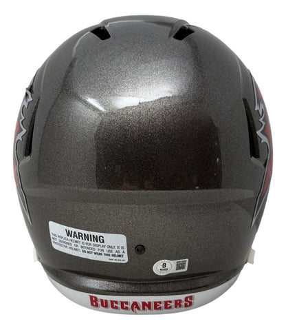Baker Mayfield Signed Tampa Bay Buccaneers Full Size Replica Helmet BAS