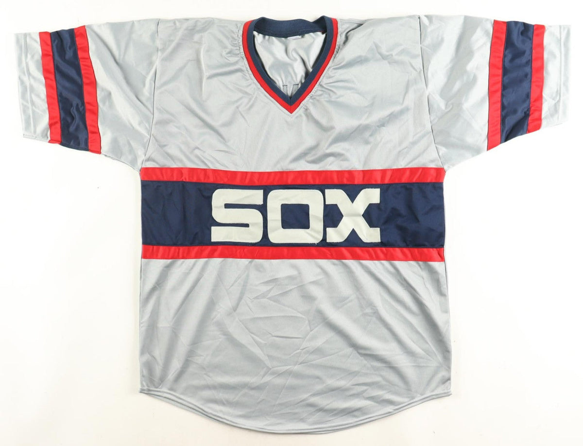 Harold Baines Signed Chicago White Sox 1983 Throwback Jersey Insc."HOF 19" (JSA)